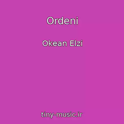 کاور آهنگ Ordeni از Okean Elzi