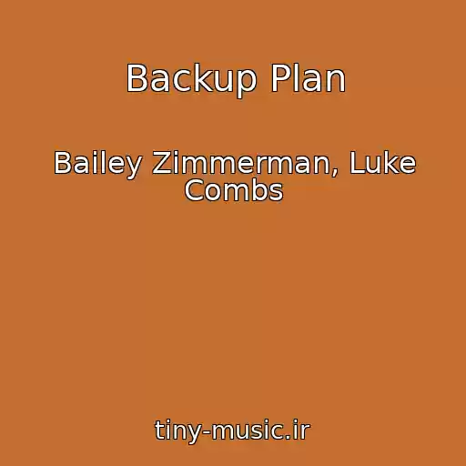 کاور آهنگ Backup Plan از Bailey Zimmerman, Luke Combs