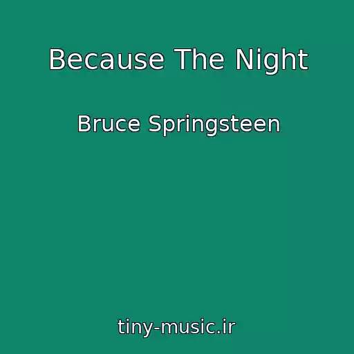 کاور آهنگ Because The Night از Bruce Springsteen