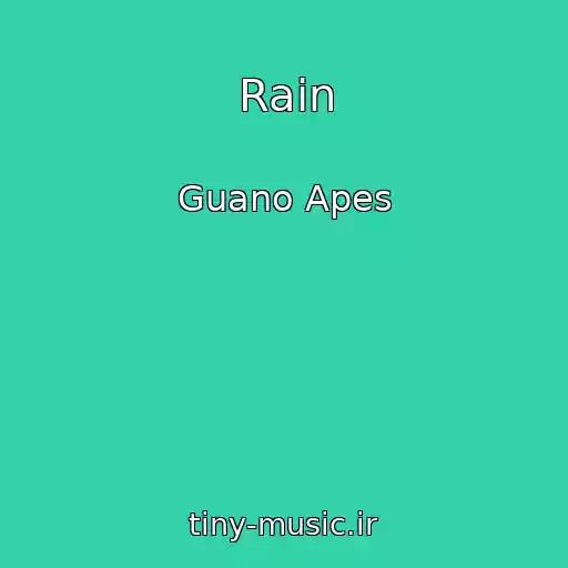 کاور آهنگ Rain از Guano Apes