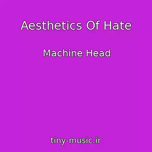 کاور آهنگ Aesthetics Of Hate از Machine Head