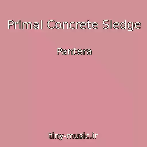کاور آهنگ Primal Concrete Sledge از Pantera