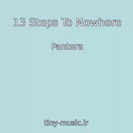 کاور آهنگ 13 Steps To Nowhere از Pantera