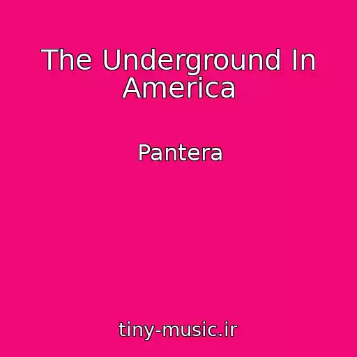 کاور آهنگ The Underground In America از Pantera