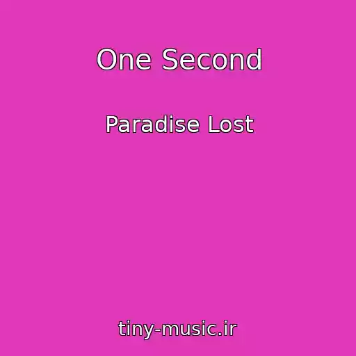 کاور آهنگ One Second از Paradise Lost