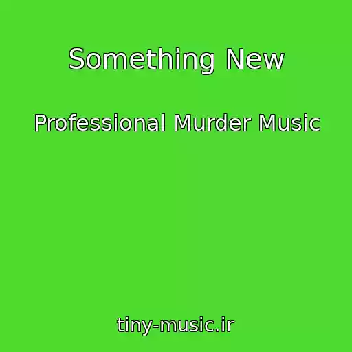 کاور آهنگ Something New از Professional Murder Music