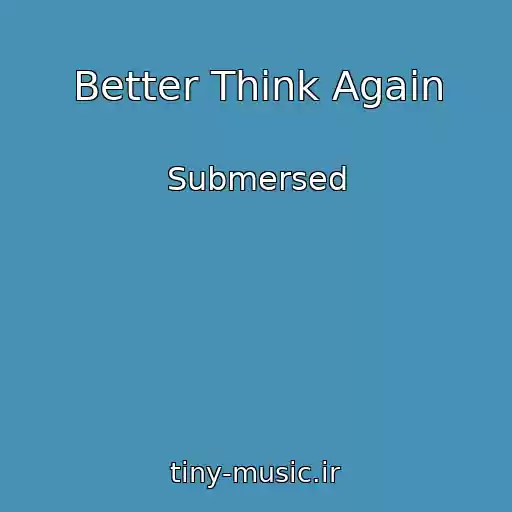 کاور آهنگ Better Think Again از Submersed