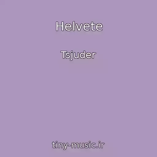کاور آهنگ Helvete از Tsjuder