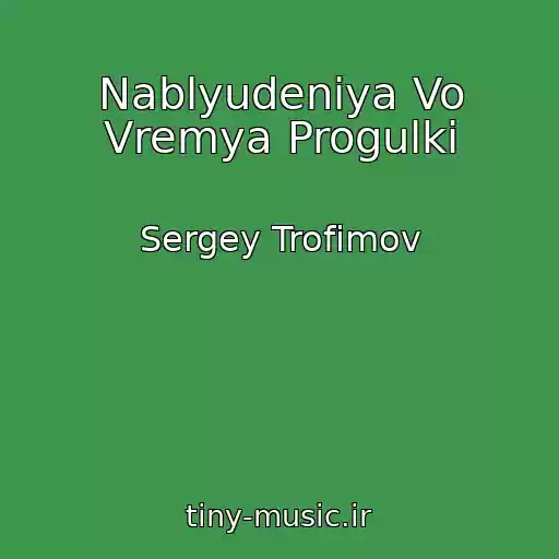 کاور آهنگ Nablyudeniya Vo Vremya Progulki از Sergey Trofimov