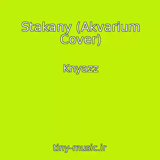 کاور آهنگ Stakany (Akvarium Cover) از Knyazz