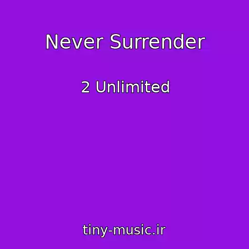 کاور آهنگ Never Surrender از 2 Unlimited