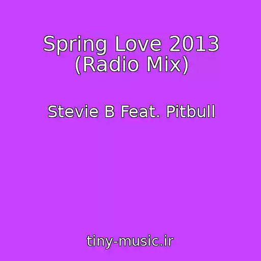 کاور آهنگ Spring Love 2013 (Radio Mix) از Stevie B Feat. Pitbull