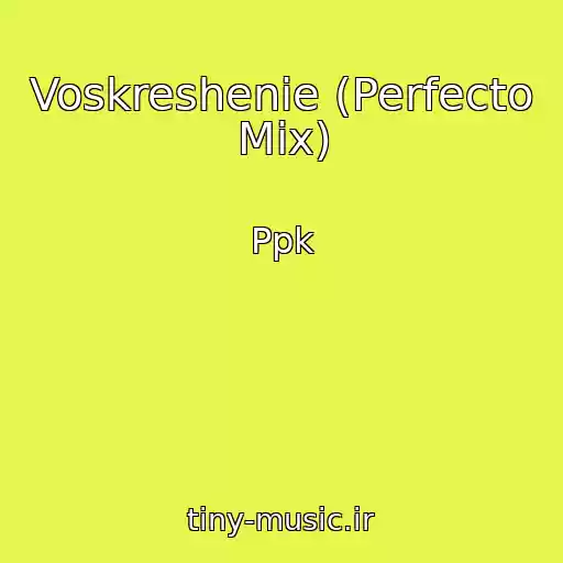 کاور آهنگ Voskreshenie (Perfecto Mix) از Ppk