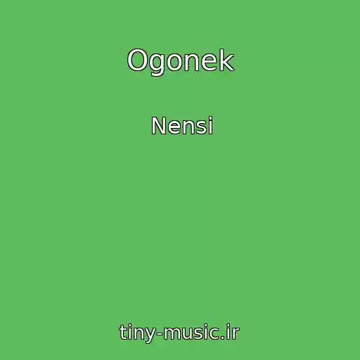 کاور آهنگ Ogonek از Nensi