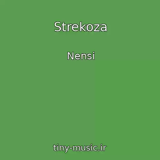 کاور آهنگ Strekoza از Nensi
