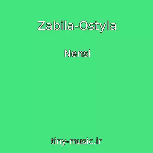 کاور آهنگ Zabila-Ostyla از Nensi