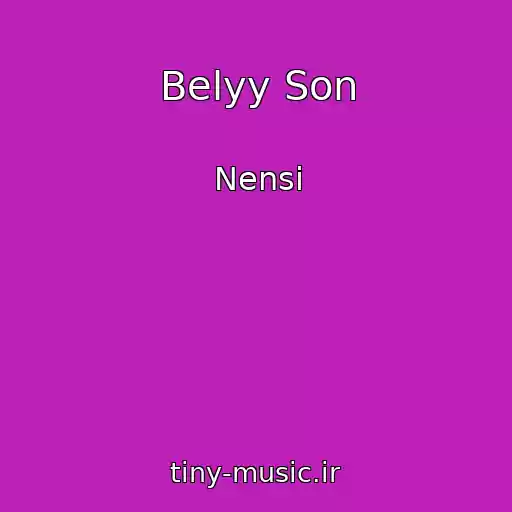 کاور آهنگ Belyy Son از Nensi