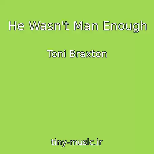 کاور آهنگ He Wasn't Man Enough از Toni Braxton