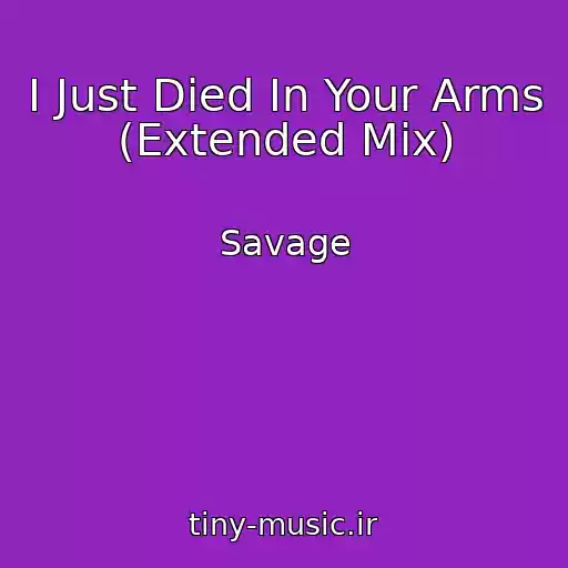 کاور آهنگ I Just Died In Your Arms (Extended Mix) از Savage