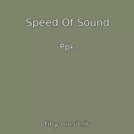 کاور آهنگ Speed Of Sound از Ppk