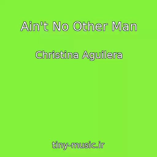 کاور آهنگ Ain't No Other Man از Christina Aguilera