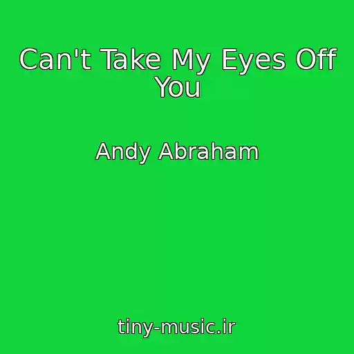 کاور آهنگ Can't Take My Eyes Off You از Andy Abraham