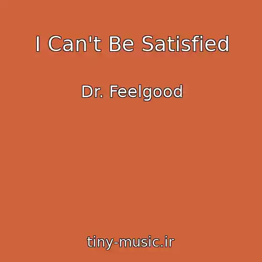 کاور آهنگ I Can't Be Satisfied از Dr. Feelgood