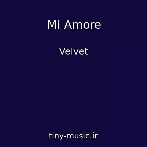 کاور آهنگ Mi Amore از Velvet
