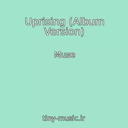 کاور آهنگ Uprising (Album Version) از Muse