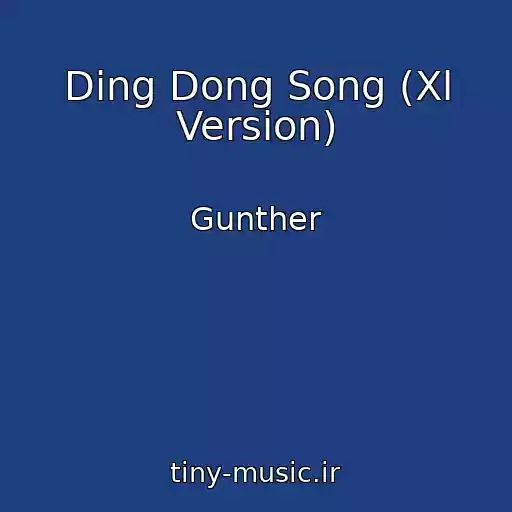 کاور آهنگ Ding Dong Song (Xl Version) از Gunther