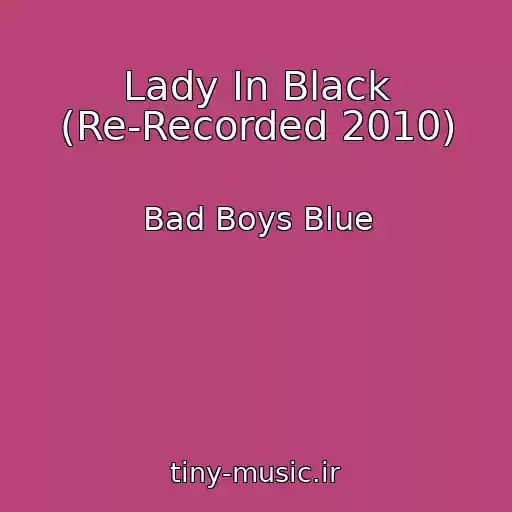 کاور آهنگ Lady In Black (Re-Recorded 2010) از Bad Boys Blue