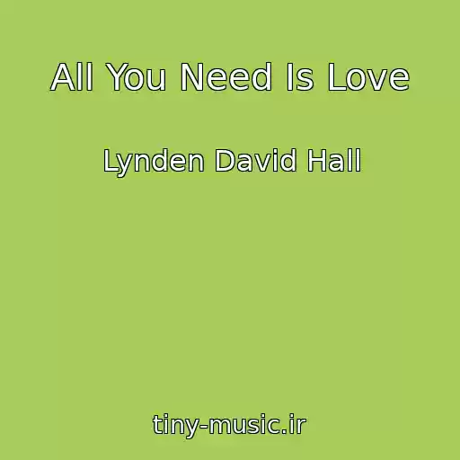 کاور آهنگ All You Need Is Love از Lynden David Hall