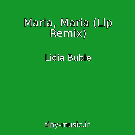 کاور آهنگ Maria, Maria (Llp Remix) از Lidia Buble