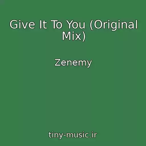 کاور آهنگ Give It To You (Original Mix) از Zenemy