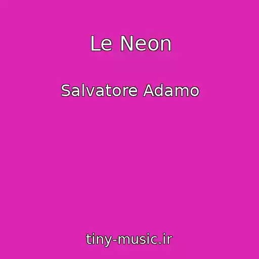 کاور آهنگ Le Neon از Salvatore Adamo