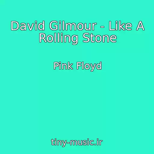 کاور آهنگ David Gilmour - Like A Rolling Stone از Pink Floyd