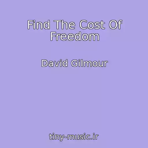 کاور آهنگ Find The Cost Of Freedom از David Gilmour