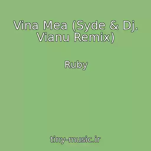 کاور آهنگ Vina Mea (Syde & Dj. Vianu Remix) از Ruby