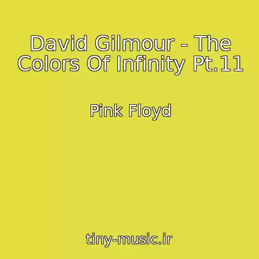 کاور آهنگ David Gilmour - The Colors Of Infinity Pt.11 از Pink Floyd