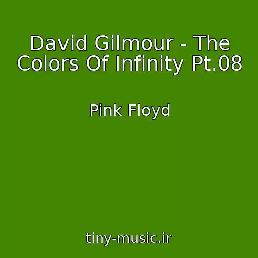 کاور آهنگ David Gilmour - The Colors Of Infinity Pt.08 از Pink Floyd