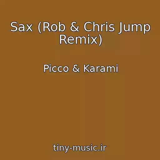 کاور آهنگ Sax (Rob & Chris Jump Remix) از Picco & Karami
