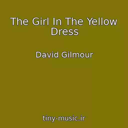 کاور آهنگ The Girl In The Yellow Dress از David Gilmour