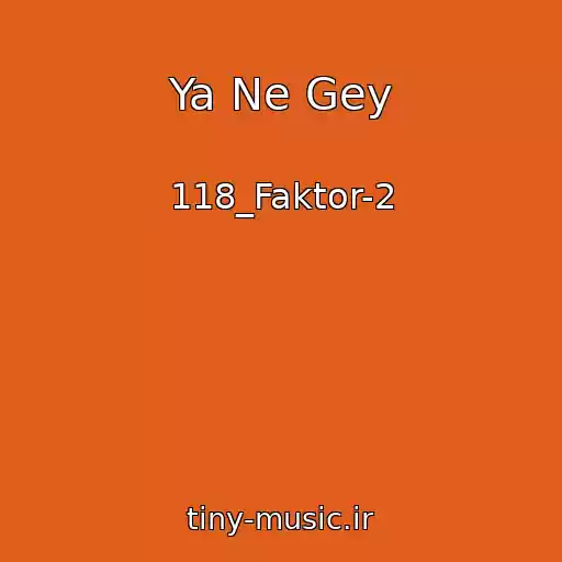 کاور آهنگ Ya Ne Gey از 118_Faktor-2