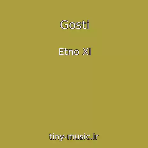 کاور آهنگ Gostі از Etno Xl