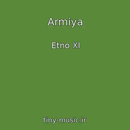کاور آهنگ Armіya از Etno Xl