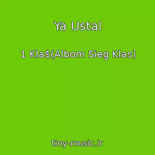 کاور آهنگ Ya Ustal از 1 Kla$(Albom Sieg Klas)