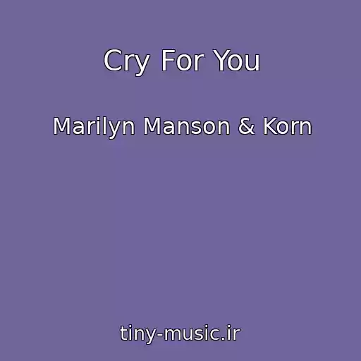کاور آهنگ Cry For You از Marilyn Manson & Korn