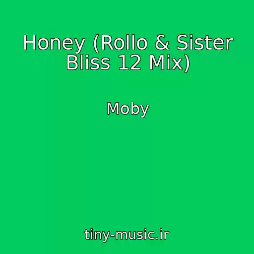 کاور آهنگ Honey (Rollo & Sister Bliss 12 Mix) از Moby