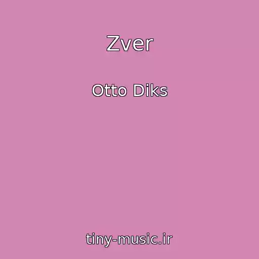 کاور آهنگ Zver از Otto Diks