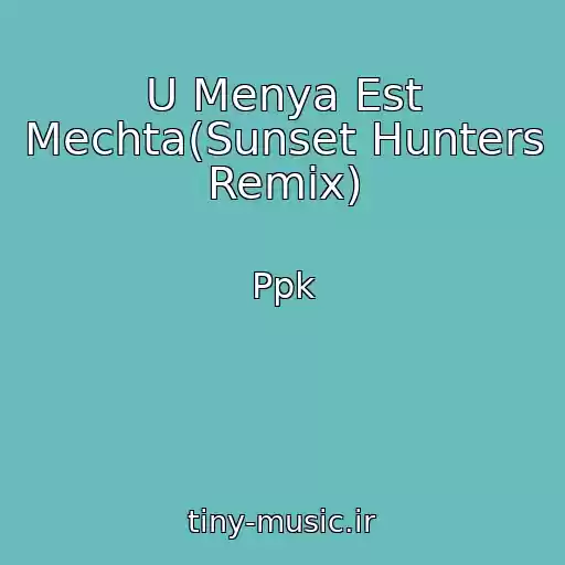 کاور آهنگ U Menya Est Mechta(Sunset Hunters Remix) از Ppk